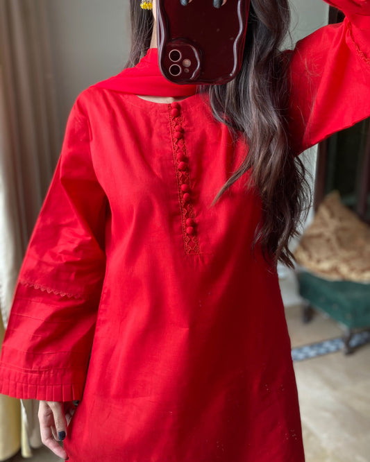 Red Blossom 3 Piece Set 🌹