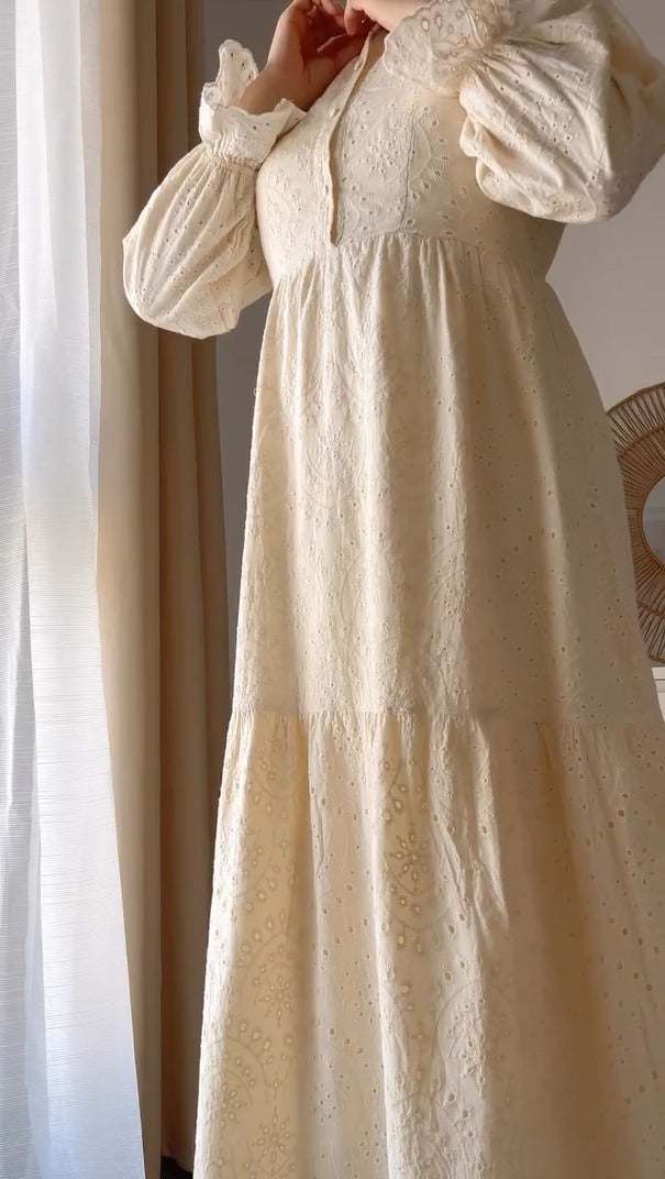 Rose Mist Maxi 🤍