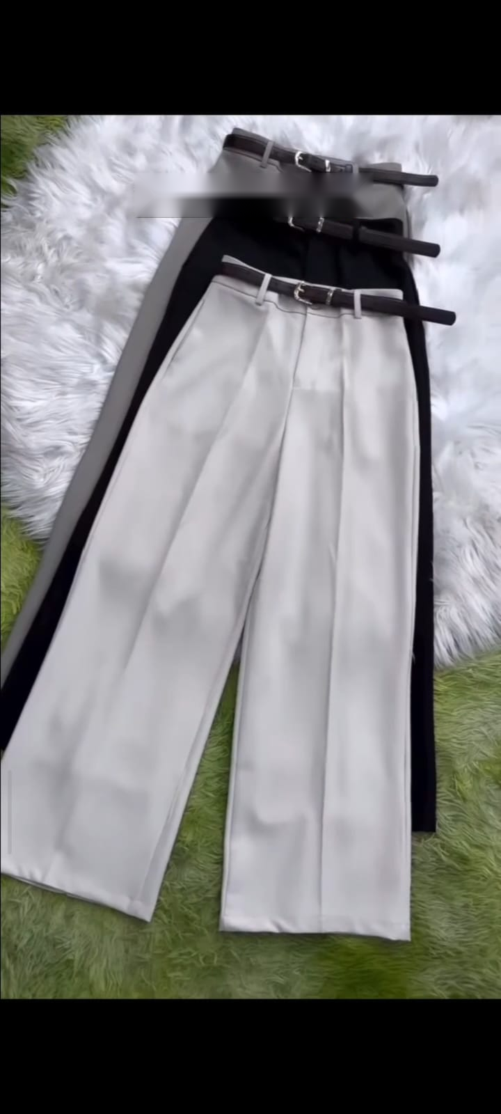 Tailored Wide Pants