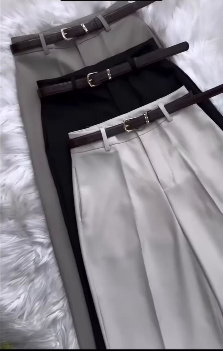 Tailored Wide Pants